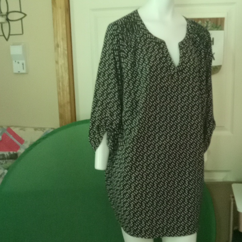 Geometric tunic